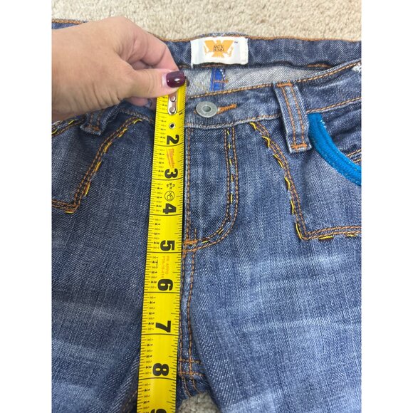 NWT Vintage Antik Denim Jeans Women's Sz 28 Y2K Bootcut Flare Hippie Embroidered - Picture 12 of 15